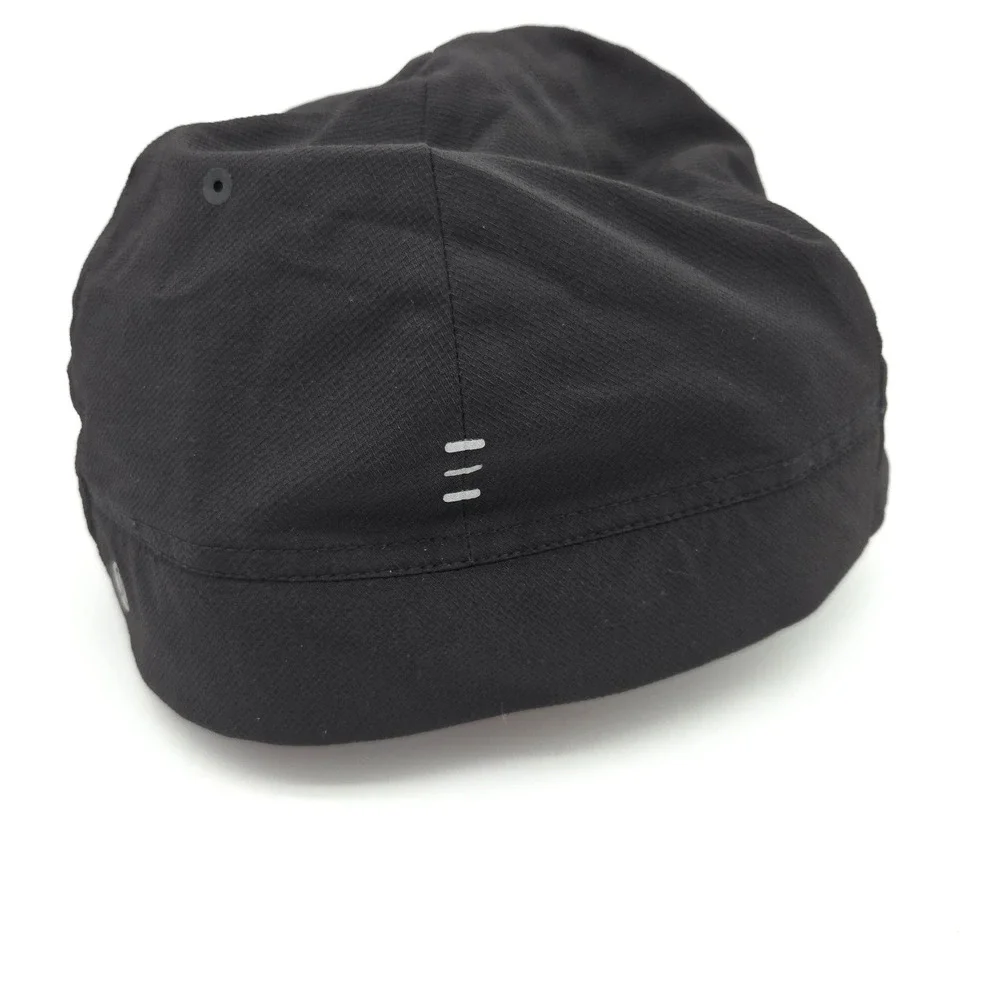 Lululemon Black Running Hat Reflective Lightweight OS Unstructured Vented